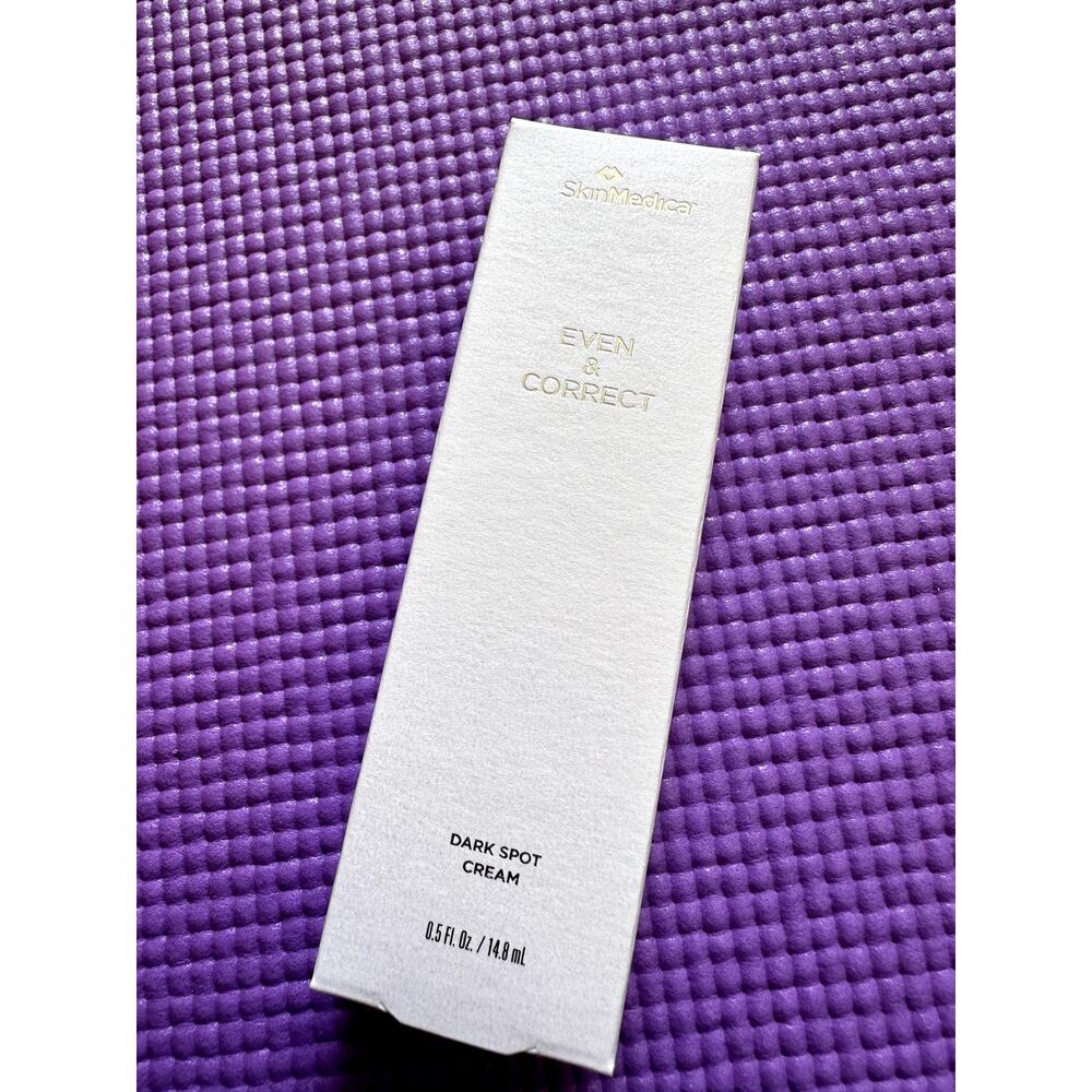 New $88 SkinMedica Even & Correct Dark Spot Cream Sealed .5 fl oz